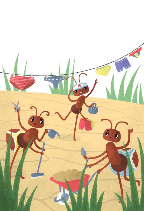 Enrica la formica senza sedere – Coccole Books